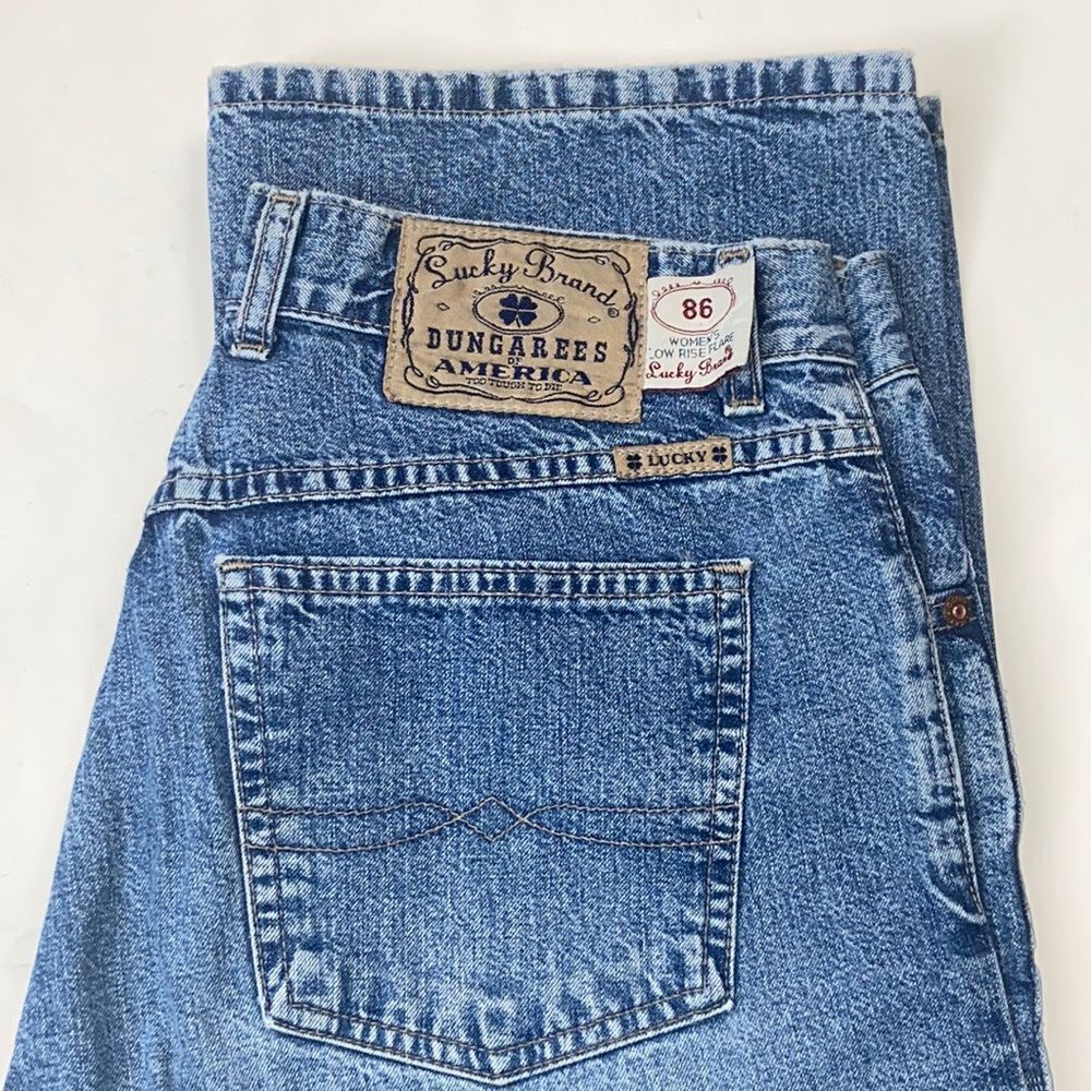 VTG,LUCKY BRAND MADE IN USA WOMEN JEANS SIZE 12 - Picture 7 of 15